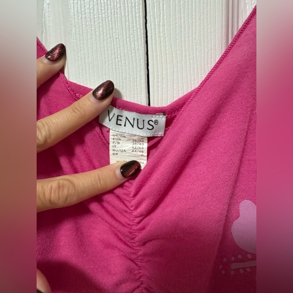 Y2K hibiscus flower dress - Picture 3 of 5